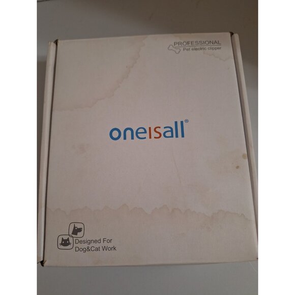 Oneisall Professional Pet Electric Clippers Black and‎ Gold - Slightly Used - Picture 3 of 6